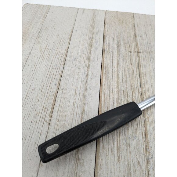 Vintage Taiwan Black Slotted Wide Flipper Turner 11 1/4" - Picture 3 of 8